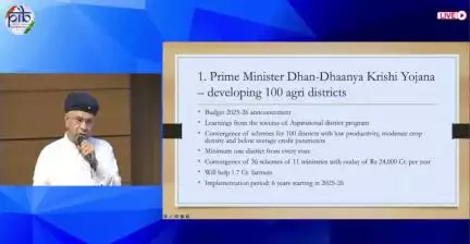 Cabinet approves the Prime Minister Dhan-Dhaanya Krishi Yojana.