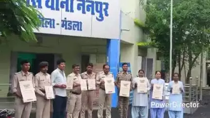 नैनपुर: "नशे से दूरी है जरूरी" अभियान के अंतर्गत नैनपुर पुलिस द्वारा व्यापक जन जागरुकता कार्यक्रम आयोजित