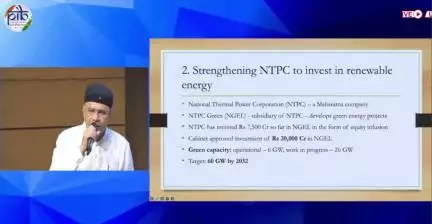Cabinet approves enhanced delegation of power to NTPC for investing in renewable energy.