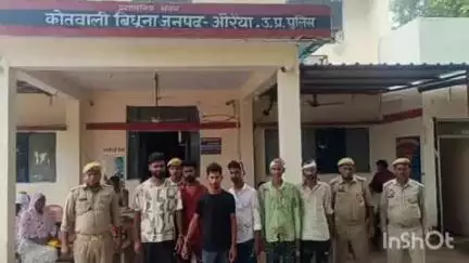 बिधूना: कोतवाली क्षेत्र के अलग-अलग गांव में हुई मारपीट और लड़ाई झगड़े के मामले में 12 लोगों पर की गई कार्रवाई