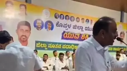 ಗಂಗಾವತಿ: ಯುವ ಕಾಂಗ್ರೆಸ್ ಕಾರ್ಯಕರ್ತರು ಸರ್ಕಾರದ ಸಾಧನೆ ಜನರಿಗೆ ತಲುಪಿಸಬೇಕು: ನಗರದಲ್ಲಿ ಸಂಸದ ರಾಜಶೇಖರ್ ಹಿಟ್ನಾಳ