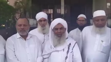 नूह: पल्ला गांव मदरसा के इमाम और परिवार से मारपीट मामले में उलेमाओं ने नूंह एसपी से की मुलाकात