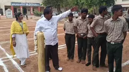 పట్టణంలోని YPPM ప్రభుత్వ ఉన్నత పాఠశాలలో కోకో శిక్షణ కేంద్రం ప్రారంభం