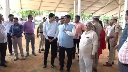 ಮೈಸೂರು: ಜುಲೈ19ರಂದು ಕಾಂಗ್ರೆಸ್ ಸಾಧನಾ ಸಮಾವೇಶ, ವೇದಿಕೆ ಸ್ಥಳ ಪರಿಶೀಲಿಸಿದ ಸಚಿವ ಡಾ. ಹೆಚ್ ಸಿ ಮಹದೇವಪ್ಪ