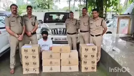 देहरादून: प्रेम नगर और रायपुर क्षेत्र में 17 पेटी अवैध शराब के साथ दो शराब तस्कर गिरफ्तार