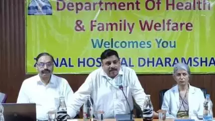 धर्मशाला: ZH धर्मशाला में स्वास्थ्य विभाग की जिला स्तरीय समीक्षा बैठक, CMO कांगड़ा डॉ राजेश गुलेरी की अध्यक्षता में आयोजित हुई
