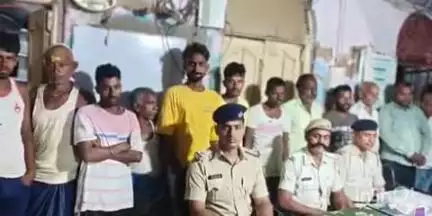 खुसरूपुर: खुसरूपुर पुलिस ने समकालीन अभियान में 17 लोगों को किया गिरफ्तार, भेजा जेल
