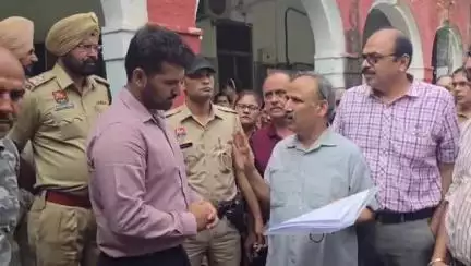अम्बाला: अंबाला में आज प्राइवेट स्कूल एसोसिएशन ने सौंपा ज्ञापन