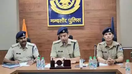 मंदसौर: एसपी ने प्रेस वार्ता में ग्राम केथुली हत्याकांड का किया खुलासा, आरोपी दोस्त ही निकला