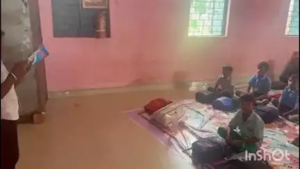 रायसेन: रायसेन स्कूल में शिक्षक नहीं रहते उपस्थित, बच्चे सर-मैडम बनाकर पढ़ते हैं, जिला पंचायत सीईओ ने किया औचक निरीक्षण