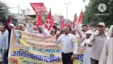 लोहारू: लोहारू में ₹350 करोड़ के बीमा फ्रॉड के खिलाफ किसानों का प्रदर्शन
