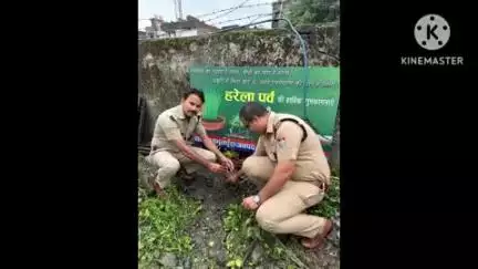 हल्द्वानी: हल्द्वानी में एसपी क्राइम जगदीश चंद्र के नेतृत्व में सभी थाना और चौकी क्षेत्र में हरेले पर्व पर पौधारोपण किया गया