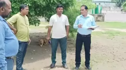 बलियापुर: सुरंगा में प्रमुख के प्रयास से मॉडल स्कूल बनाने के लिए भूमि का मापन किया गया