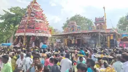 சங்கராபுரம்: வாணியந்தல் ஸ்ரீ மகா மாரியம்மன் திருக்கோயில் திருத்தேர் திருவிழா
