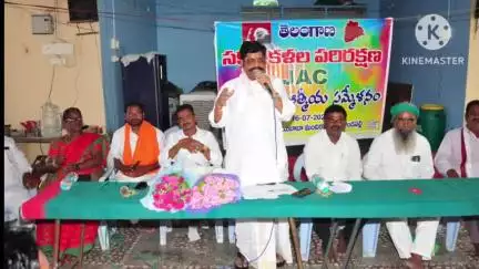 కూసుమంచి: అర్హత కలిగిన ప్రతి కళాకారుడికి పింఛన్లు గుర్తింపు కార్డులు ఇవ్వాలి టీ జై పి కళాకారుల జేఏసీ రాష్ట్ర అధ్యక్షుడు మురళీధర్