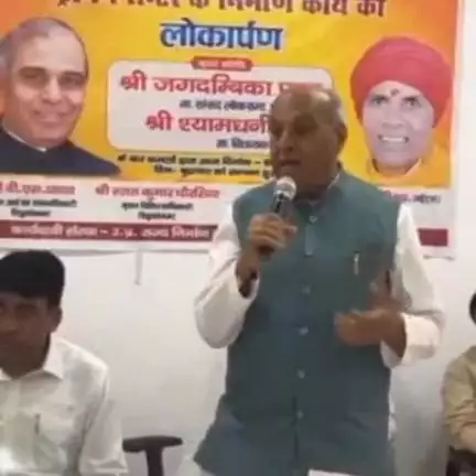 बांसी: बांसी में सीएमओ कार्यालय में बने एएनएम ट्रेंनिंग सेंटर का उद्घाटन सांसद जगदंबिका पाल ने किया