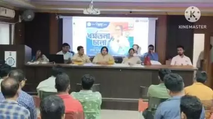 মগরাহাট ২: নৈনান গ্রাম পঞ্চায়েতে একুশে জুলাই এর সমর্থনে একটি প্রস্তুতি সভা করা হয় উপস্থিত ছিলেন বিধায়িকা নমিতা সাহা