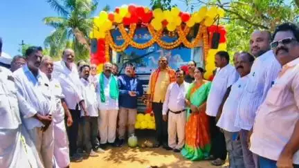 నూతన బస్సు సర్వీస్లను ప్రారంభించిన గుడూరు  ఎమ్మెల్యే పాశం సునీల్ కుమార్