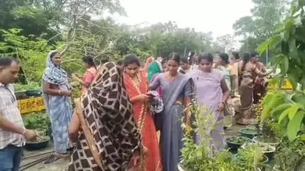 बलौदा: सक्ती जिले के दो गांव की 28 महिलाएं बहेराडीह गांव के किसान स्कूल पहुंचीं, नवाचार को देखकर हुईं प्रभावित