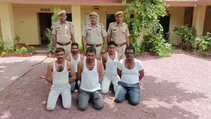 #Balotra: थाना बालोतरा द्वारा ‘‘ऑपरेशन शिकंजा’’ के तहत अवैध बजरी खनन के प्रकरण में वांछित 05 मुलजिम गिरफ्तार।

#MMDR