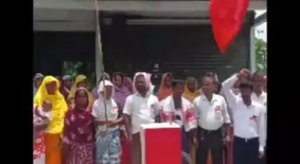 বাঘবৰ: তাপেশ্বৰা পঞ্চায়ত কাৰ্যালয়ত সদৌ অসম নিৰ্মাণ শ্ৰমিক ইউনিয়ন কলগাছিয়া আঞ্চলিক কমিটীৰ সন্মিলন