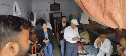उरई: उरई में न्यायिक अधिकारियों ने दो शेल्टरों का निरीक्षण किया, बुजुर्गों से वार्तालाप कर व्यवस्था का परखा