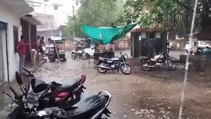 राशमि: राशमी में तेज उमस के बाद हुई बारिश