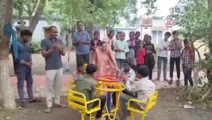 बागली: बागली के ग्राम छतरपुरा में बाल वाटिका का शुभारंभ हुआ