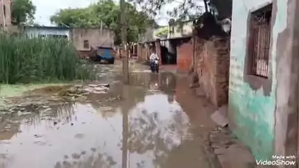 मिर्ज़ापुर: जलालपुर में जलजमाव बनी समस्या, घरों में घुस रहा गंदा पानी, नहीं सुन रहे कोई अधिकारी #jansamasya
