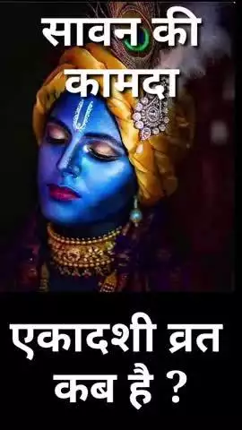 श्रावण मास की कामदा एकादशी कब है ? Ekadashi kab hai #shravan #vinodjivlogs #fast #vrat #ekadashi