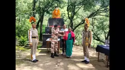 डीडीहाट: डीडीहाट आईटीबीपी 7वीं बटालियन ने शहीद को याद कर श्रद्धांजलि दी
