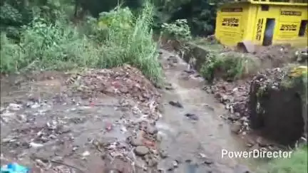 नाहन: नेशनल हाइवे पर बिरोजा फैक्ट्री के नजदीक जर्जर पुलिया दे रही है हादसों को न्योता