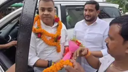 जगदीशपुर: भागलपुर में लोचपा के बिहार चुनाव प्रभारी और जमुई सांसद अरुण भारती का आत्मीय स्वागत