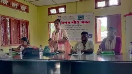 মাৰ্ঘেৰিটা: বৰহাপজান গাওঁ পঞ্চায়তত বিত্তীয় বৰ্ষ ২০২৪/২৫ ৰ বিশেষ গাওঁ সভা  অনুষ্ঠিত ।