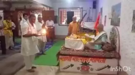 बंडा: बंडा के श्री लक्ष्मी नारायण मंदिर में श्रीमद् भागवत कथा का हुआ शुभारंभ