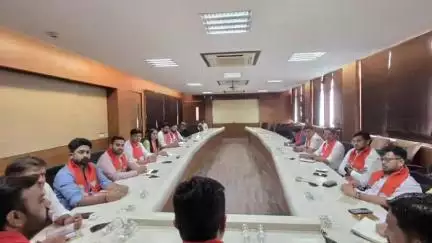 ગાંધીનગર: કોબા ભાજપ પ્રદેશ કાર્યાલય શ્રી કમલમ ખાતે યુવા મોરચાની મહત્વની બેઠક યોજાઈ