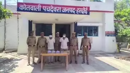 सवायजपुर: पचदेवरा पुलिस ने चोरी की तीन वारदातों का किया खुलासा, दो शातिर चोरों को गिरफ्तार किया