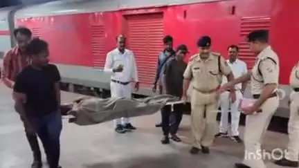 इटारसी: इटारसी रेलवे स्टेशन पर ट्रेन से गिरे युवक को आरपीएफ ने अस्पताल पहुंचाया, परिजनों को दी सूचना