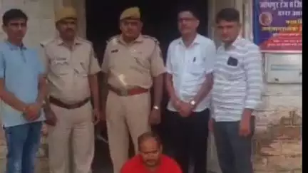 पाली: ट्रांसपोर्ट नगर में वर्ष 2022 में शराब तस्करी में जब्तशुदा वाहन का मालिक टॉप 10 में वांछित अभियुक्त को किया गिरफ्तार