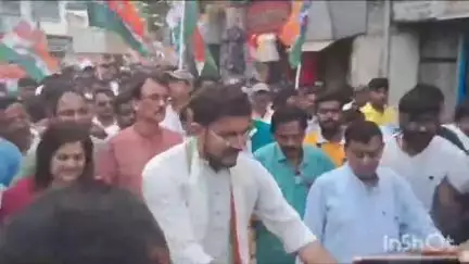 বর্ধমান ১: শহর বর্ধমানে তৃণমূল যুব কংগ্রেসের মিছিলে হাঁটলেন মন্ত্রী, সাংসদ