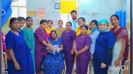 నాగర్ కర్నూల్: ప్రభుత్వ జనరల్ ఆస్పత్రిలో సాధారణ ప్రసవంలో 4.1 కిలోల శిశువు జననం: జనరల్ ఆసుపత్రి సూపరిండెంట్‌ డాక్టర్ ఉషారాణి