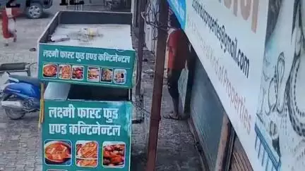 हिसार: जहाज पुल के पास फास्ट फूड की दुकान में हुई चोरी, चोर सीसीटीवी में कैद