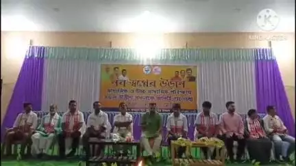 তেলিয়ামুড়া: 27 কল্যাণপুর প্রমোদনগর বিধানসভার BJP যুবমোর্চা মণ্ডলের উদ্যোগে লোটাস কমিউনিটি হলে কৃতি ছাত্র-ছাত্রীদেরকে সংবর্ধনা প্রদান