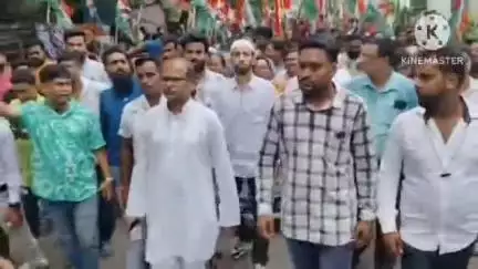 বিষ্ণুপুর ২: ভিন্ন রাজ্যে বাংলাভাষীদের উপর অত্যাচারের ঘটনার প্রতিবাদে নব কুমার বেতালের নেতৃত্বে প্রতিবাদ ও ধিক্কার মিছিল