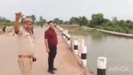 सेपउ: एसडीएम ने सैंपऊ में पार्वती नदी का लिया जायजा