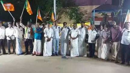 புதுக்கோட்டை: போஸ் நகரில் மத்திய பிஜேபியின் 11 ஆண்டுகால சாதனைகளை எடுத்து கூறும் தெருமுனைப் பிரச்சாரம் நடைபெற்றது