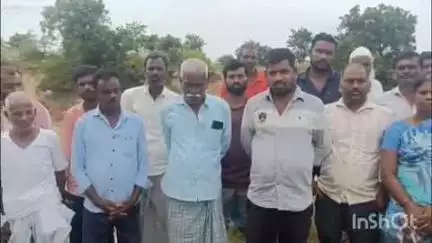 వికారాబాద్: అంతారం గ్రామంలో అమాయకుల భూములను కాజేస్తున్న ఖలీల్ పై చర్యలు తీసుకోవాలి: అంతారం గ్రామస్తులు