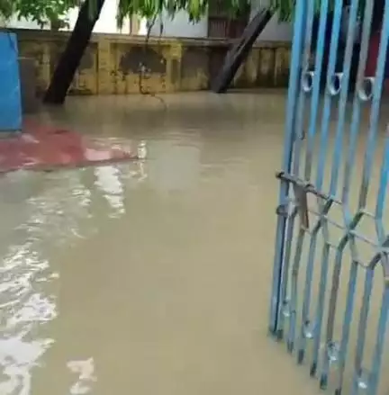 दलसिंहसराय: दलसिंहसराय में दो दिनों की भारी बारिश से भारी तबाही, सरकारी भवनों में घुसा पानी