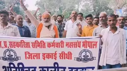 रामपुर नैकिन: मध्यप्रदेश सहकारिता समिति के महासंघ ने कलेक्ट्रेट में अपर कलेक्टर को ज्ञापन सौंपा