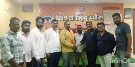 वर्धा: वर्धा येथे विश्व् हिंदू परिषदेच्या बजरंग दल जिल्हा सह संयोजक पदी अमोल अतकर यांची नियुक्ती